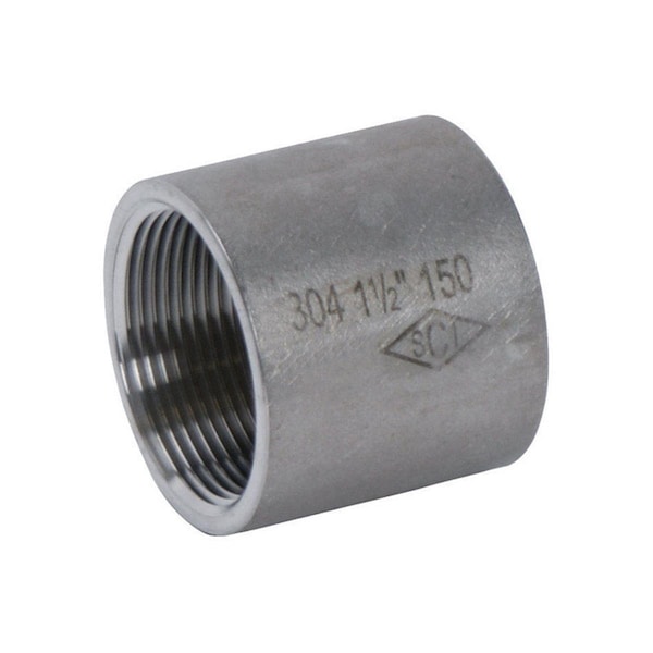 Smith-Cooper 1 x 0.5 in. Dia. Socket Weld Stainless Steel Reducing Coupling 4810354 - main